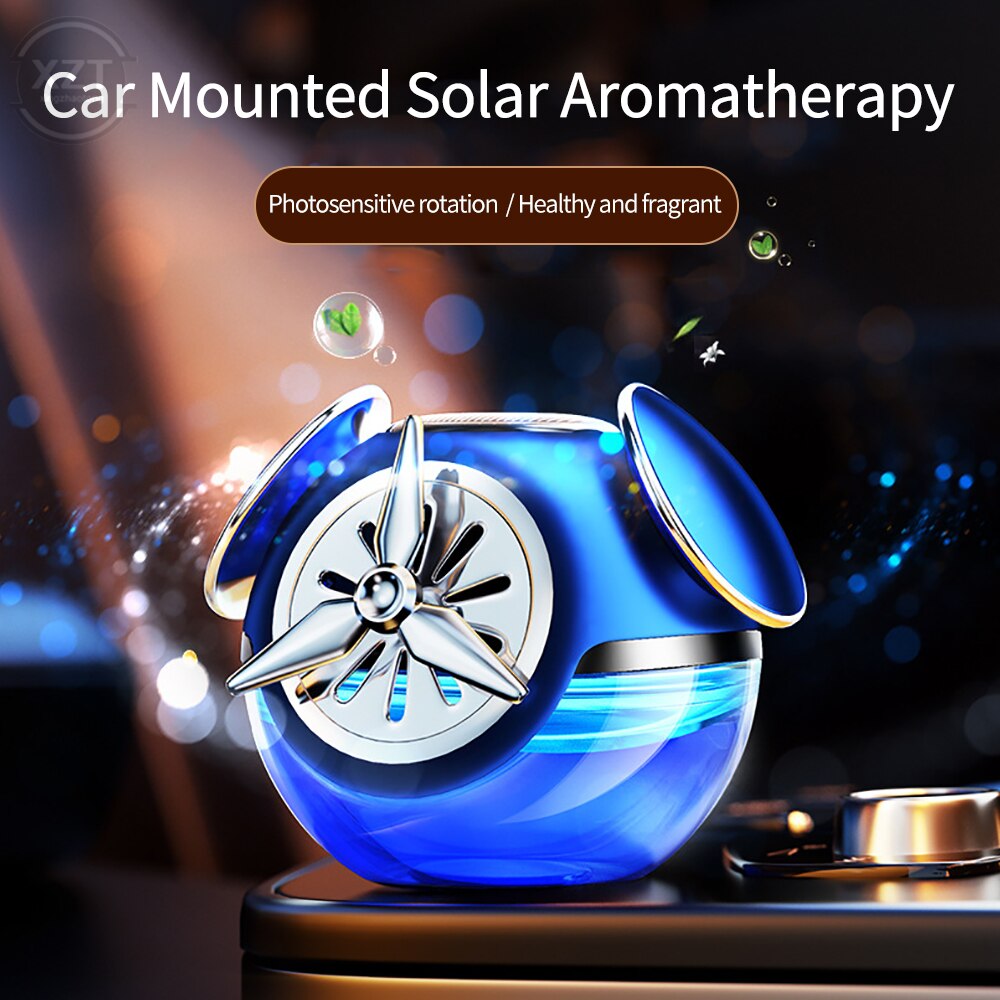 Skanto | Rotating Perfume Solar Aromatherapy Car Air Freshener
