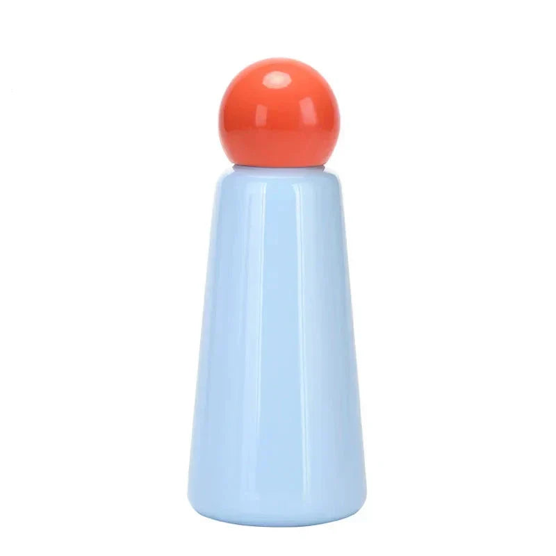 Steel 2-tone bottle