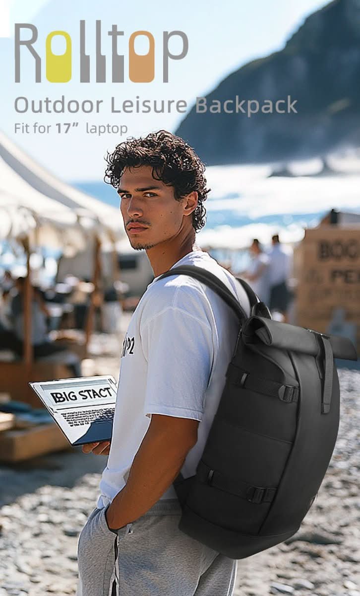 Skanto | Expandable Outdoor Backpack with Large Volume and Laptop Compartment