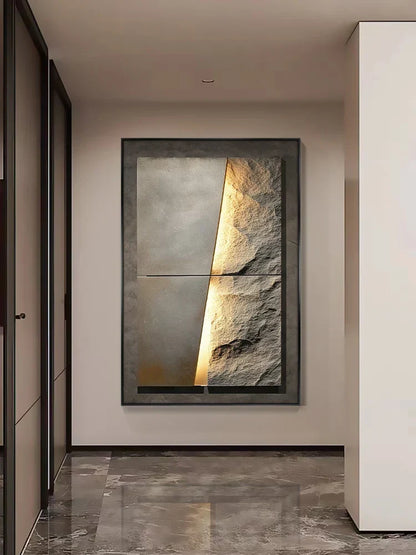 BowLift | New Rock Texture Led Porcelain Wall Lamp
