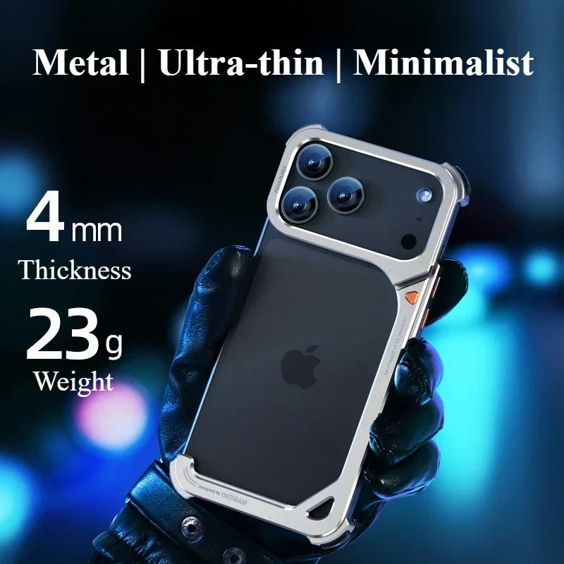 BowLift | Metal Frameless Bumper iPhone17 Shield