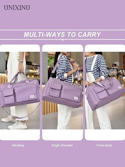 BowLift | Travel Bag Veyora WeekAir | 35 L Capacity | With Shoe Compartment & Wet/Dry Separation | For Air Travel, Sports & Weekend Trips
