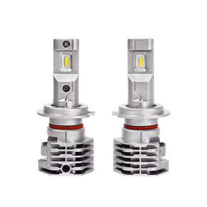 Skanto | 2pcs 30000LM LED Headlight Bulbs H4 H7 9003 CSP Fanless High Low Beam 12V 24V