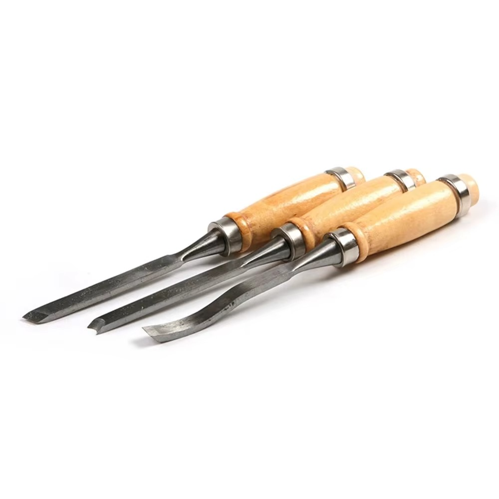 Skanto | 12-Piece Wood Carving Knife and Chisel Set for Detailed Woodworking