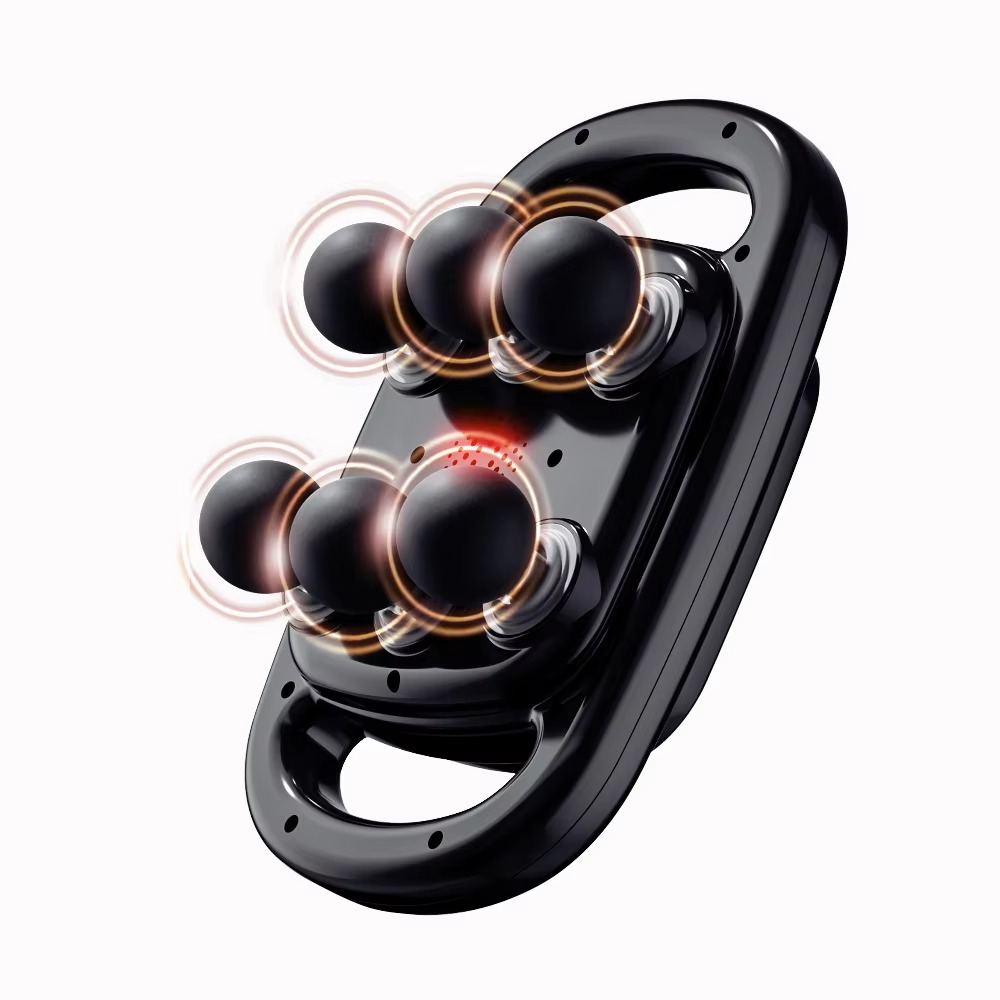 Skanto | Wireless Deep Tissue Percussion Massager with 6 Attachments and 0.55-inch Stroke