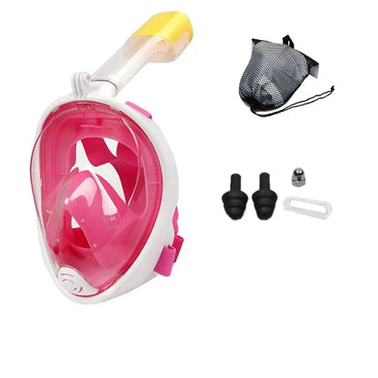 BowLift | Oceavue Snorkel Mask | 180° Full Face | Anti-Fog & Leak Proof | For Kids & Adults