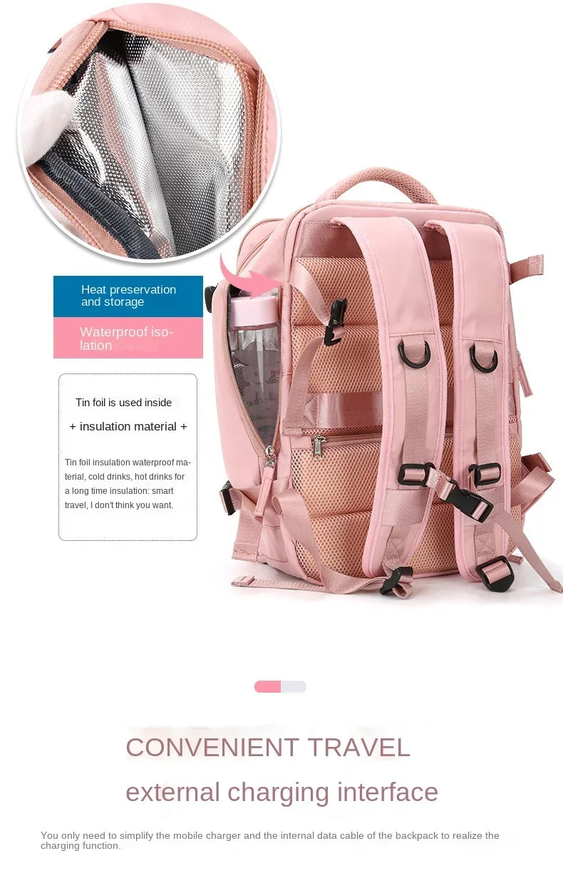 BowLift | Travel Carry-On Backpack with Shoe Compartment