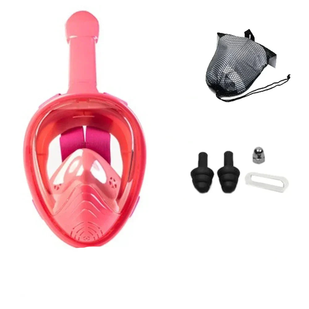 BowLift | Oceavue Snorkel Mask | 180° Full Face | Anti-Fog & Leak Proof | For Kids & Adults