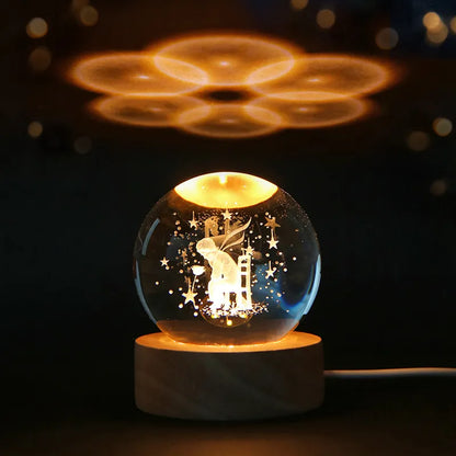 Skanto | Glowing 3D Crystal Night Light – Unique Gifts for All Occasions