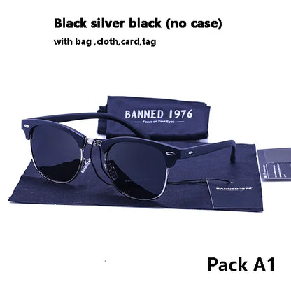 Skanto | Classic UV400 HD Polarized Sunglasses Unisex Retro Driving Mode
