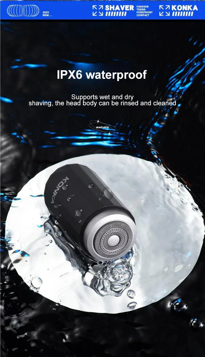 Skanto | Rechargeable Mini Waterproof Electric Shaver