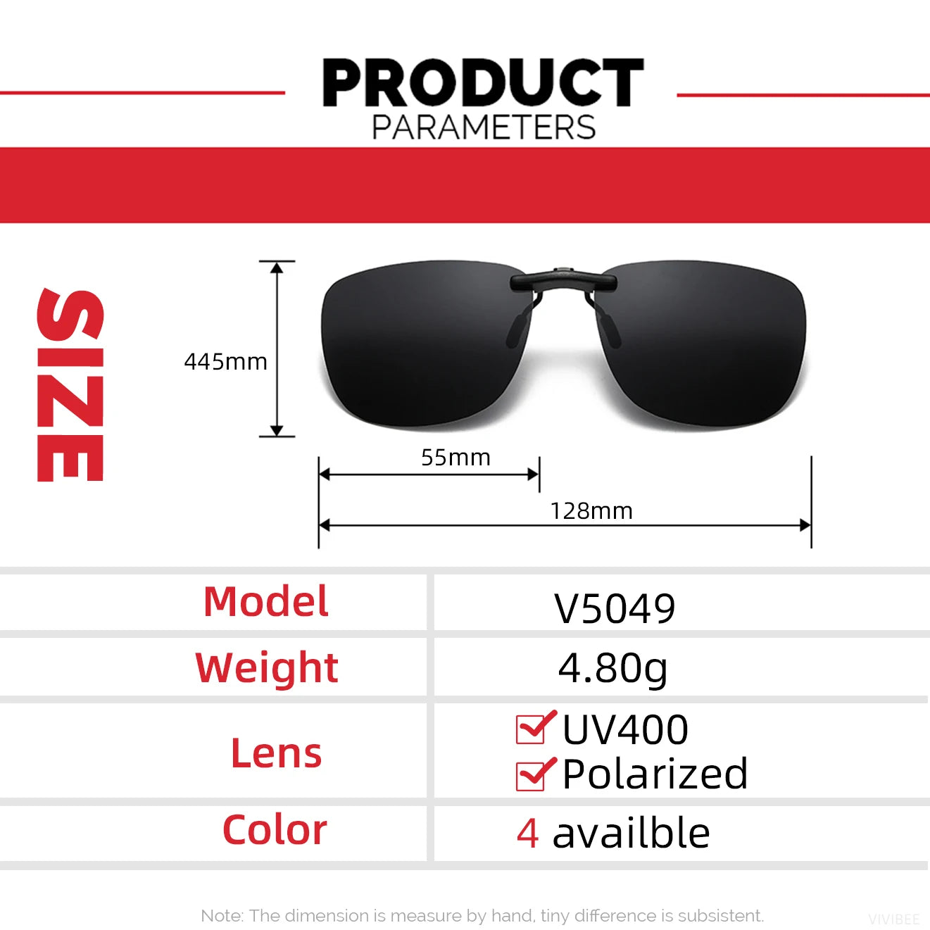 Clip-On Sunglasses polarized UV400 | Bowlift