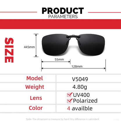 Clip-On Sunglasses Polarized UV400 | Skanto