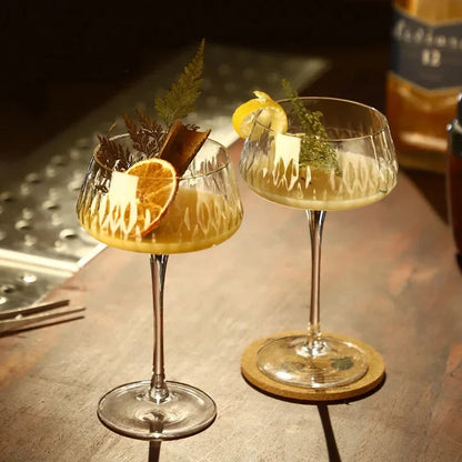 Elegant 2-piece Cocktail Coupe Set Brehn