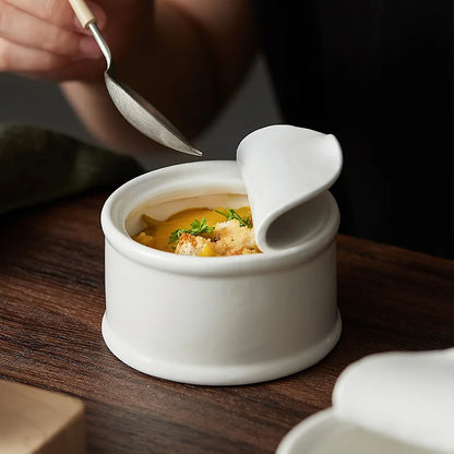 Skanto | Modern French Onion Soup Bowl – Premium Ceramic Soup and Casserole Dish