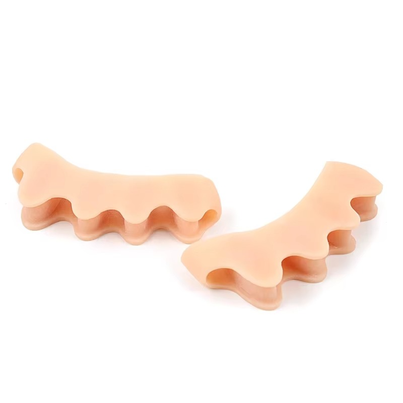 BowLift | Soft Silicone Toe Separators for Bunion Relief and Alignment, 1 Pair