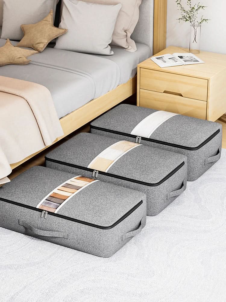 Skanto | Storage Bag – Foldable storage bag with window and zipper for clothes and bedding