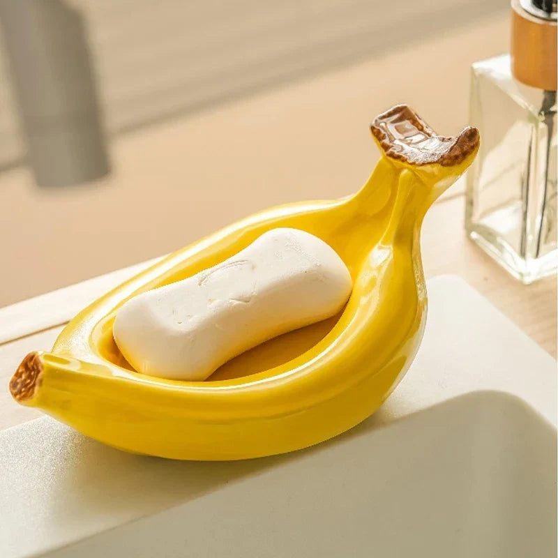 Creative Ceramic Banana Soap Box | Bowlift