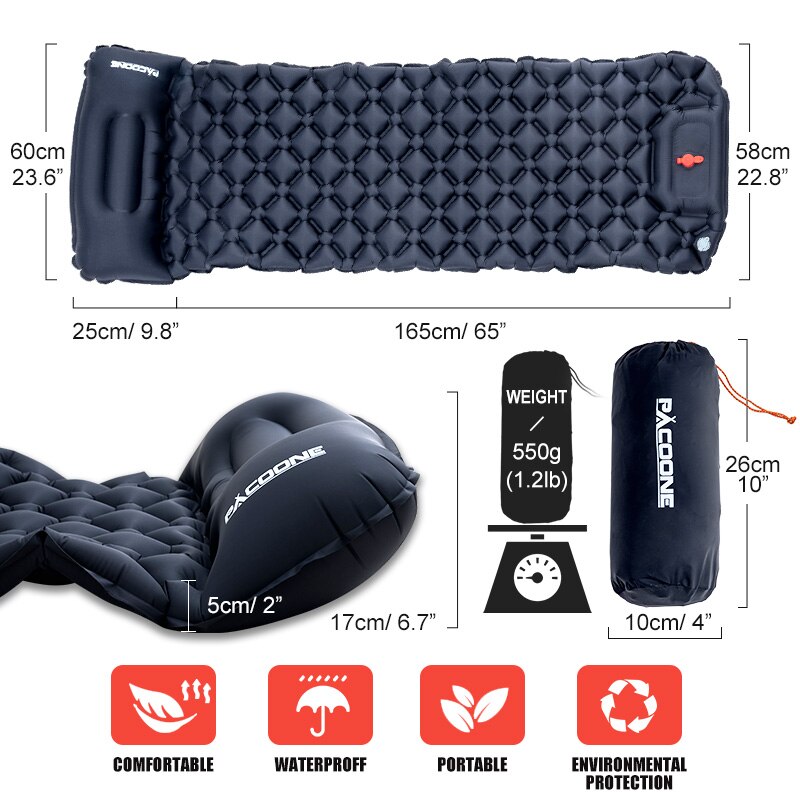 BowLift | Ultra-Light Outdoor Inflatable Camping Mattress