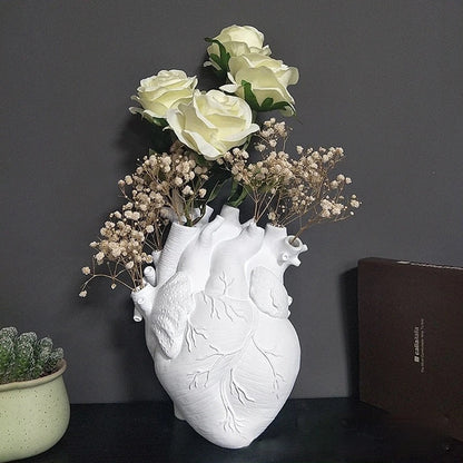 Skanto | Heart Dried Flower Artificial Vase
