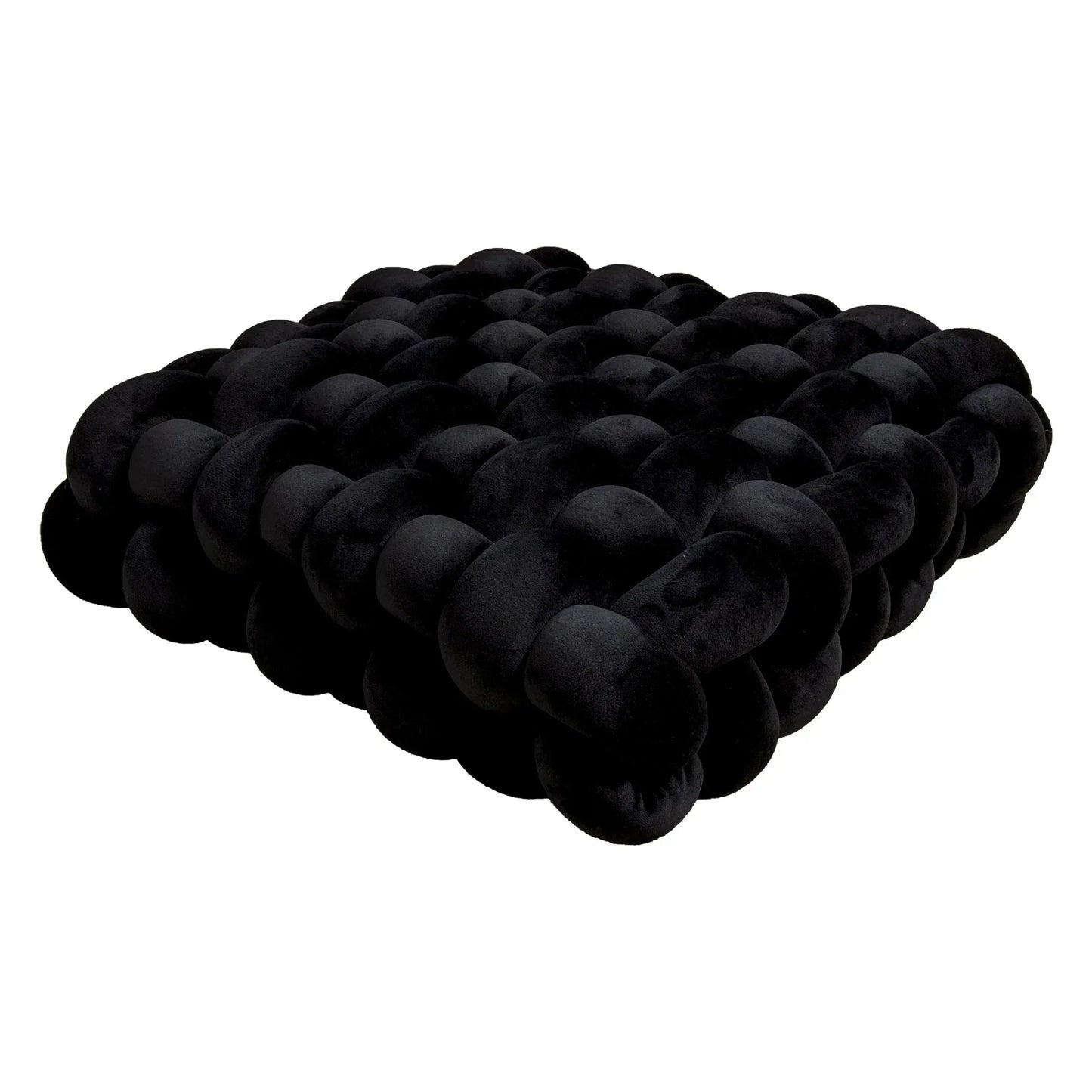 Chunky Woven Knot Cushion | Bowlift