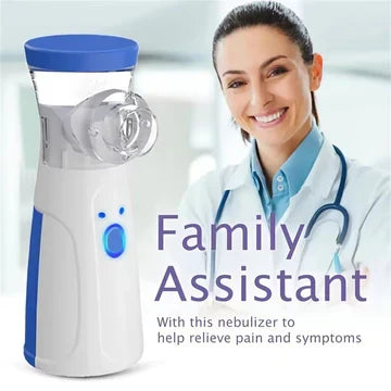 Skanto Portable Mini Mesh Nebulizer for Adults and Children