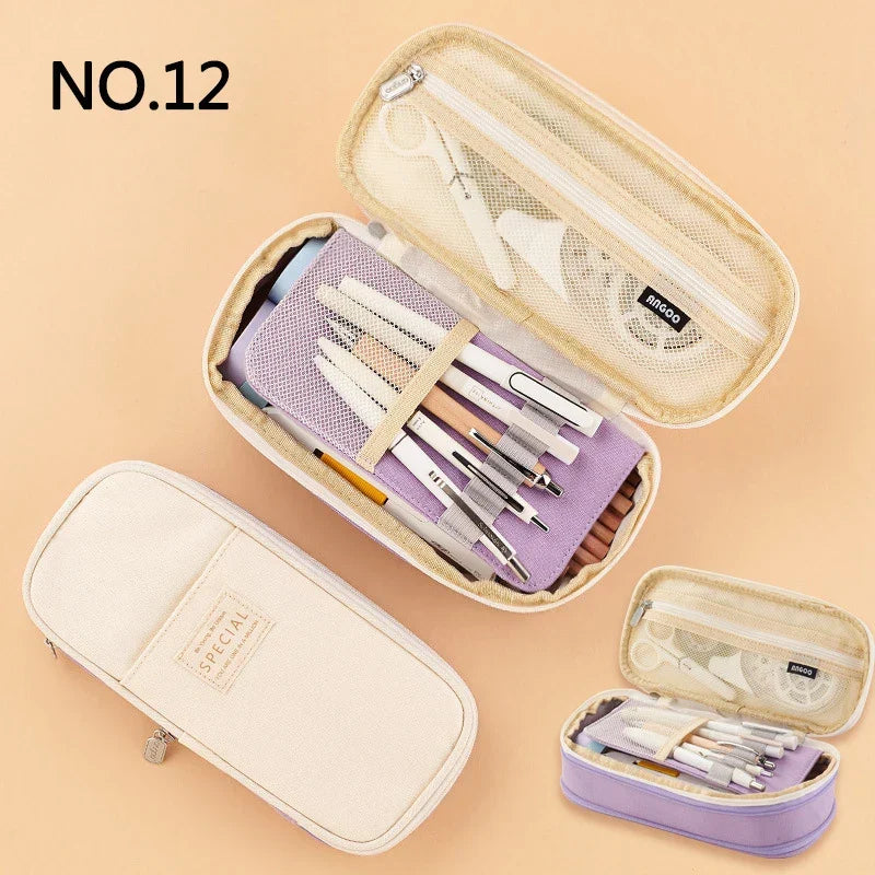 Skanto | Double Layer Pencil Case