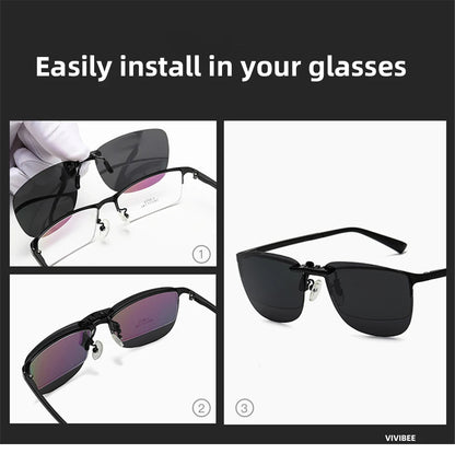 Clip-On Sunglasses Polarized UV400 | Skanto