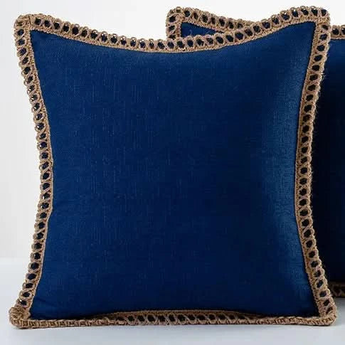 Skanto | Colorful French-Style Decorative Polyester Pillow Cover