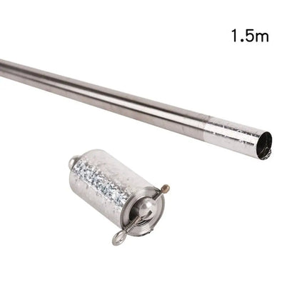 Portable telescopic self-defense baton