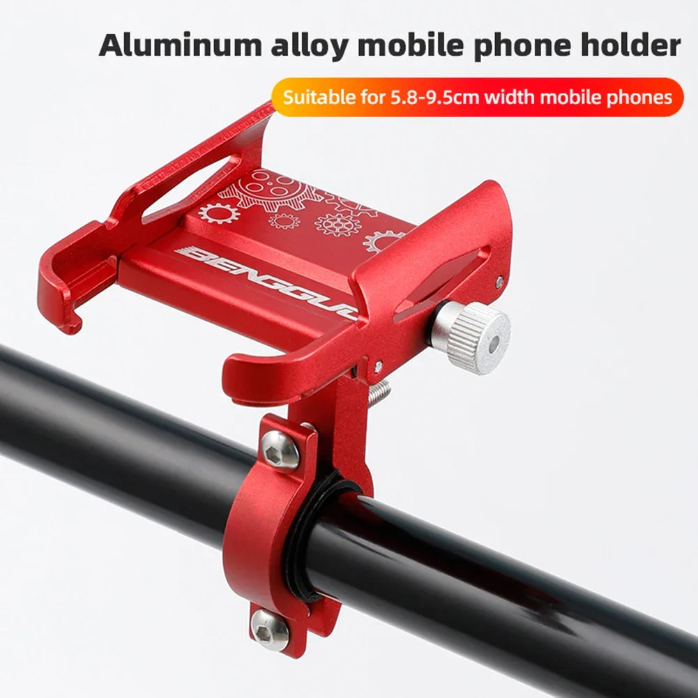 BowLift | Bicycle Phone Holder RideGrip 360 Pro | 360° Rotatable | Aluminum Alloy | Shockproof & Secure | For Bicycle, Motorcycle & E-Scooter
