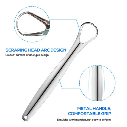 BowLift | Stainless Steel Tongue Cleaner for Optimal Oral Hygiene