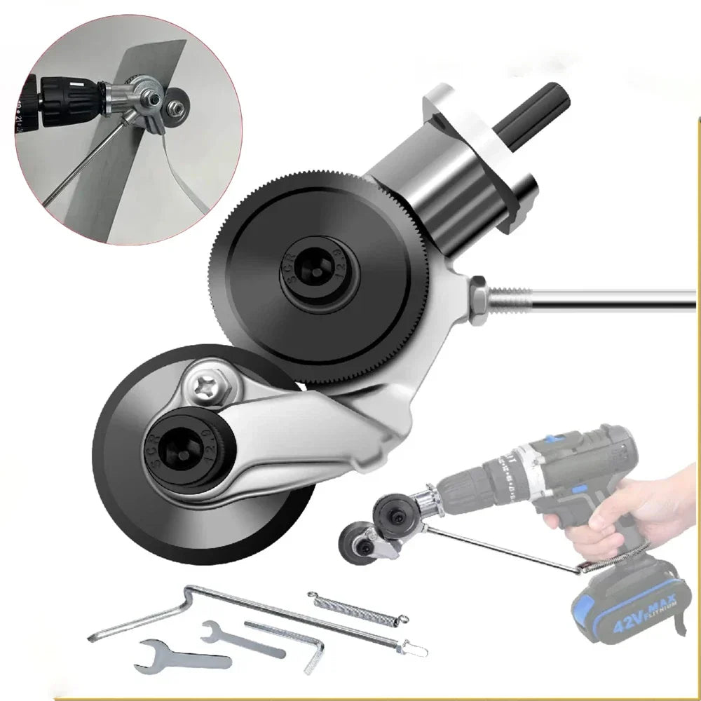 BowLift | Double Headed Electric Drill Plate Cutter