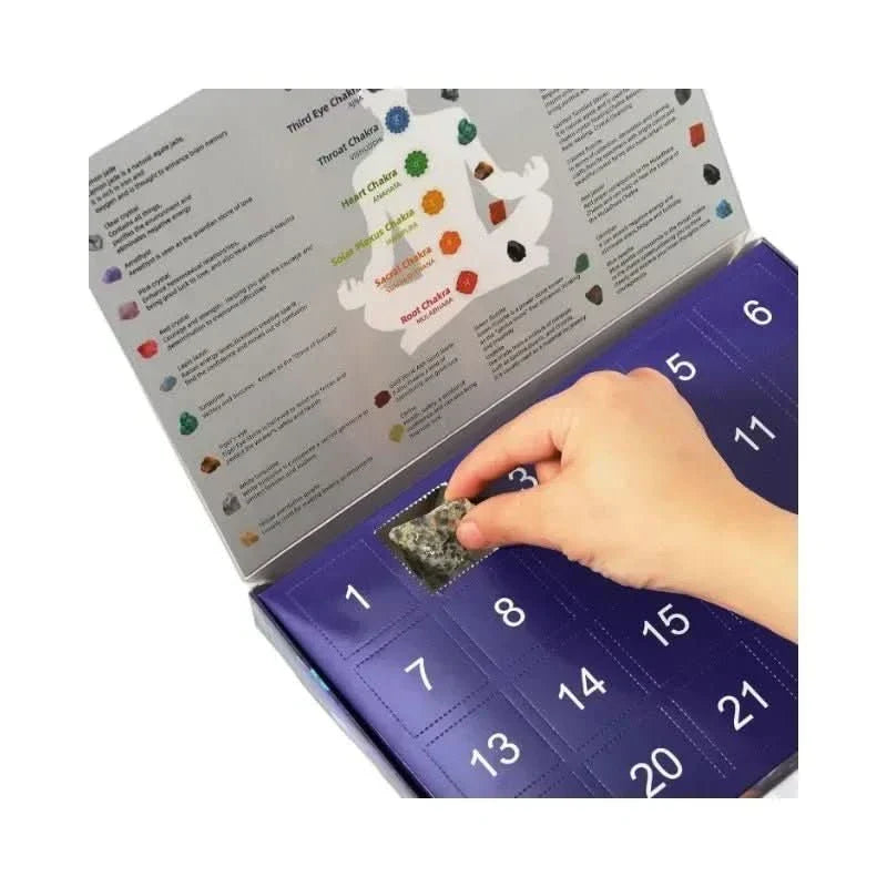 Skanto | Advent Calendar with 24 Real Gemstones for Young Explorers