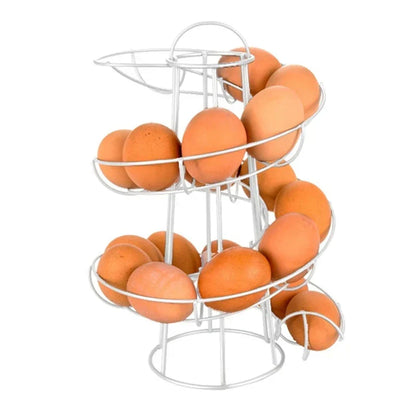 BowLift | Spiral Rolling Egg Dispenser Rack