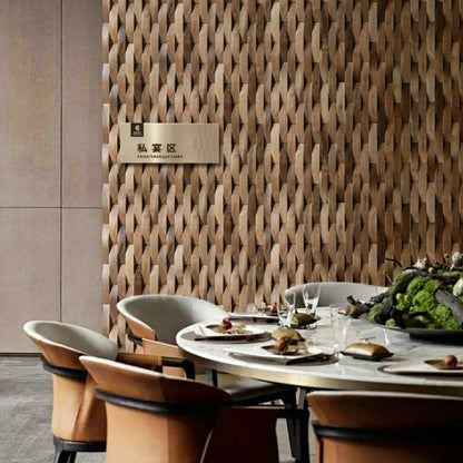 Skanto | 3D Mosaic Wall Panel | Solid Wood & Acoustic Diffuser | 30x30 cm