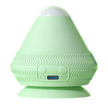 Skanto Skanto | FlexiVibe Massage Ball | USB Rechargeable | Heat & Vibration Therapy | Silicone | Portable & Self-Adhesive