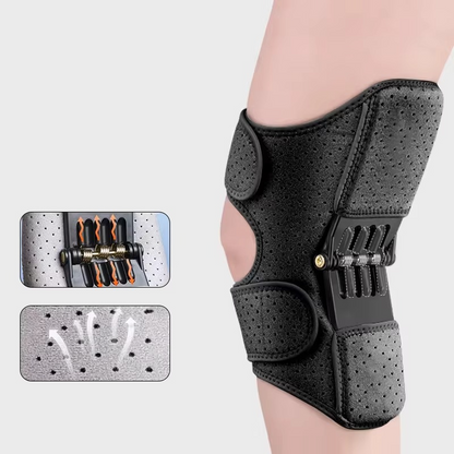 Skanto | Adjustable Knee Brace with Power Rebound Springs for Joint Relief and Stability