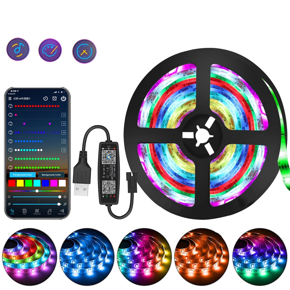 Skanto | 1M-20M RGB LED Strip 5V LED