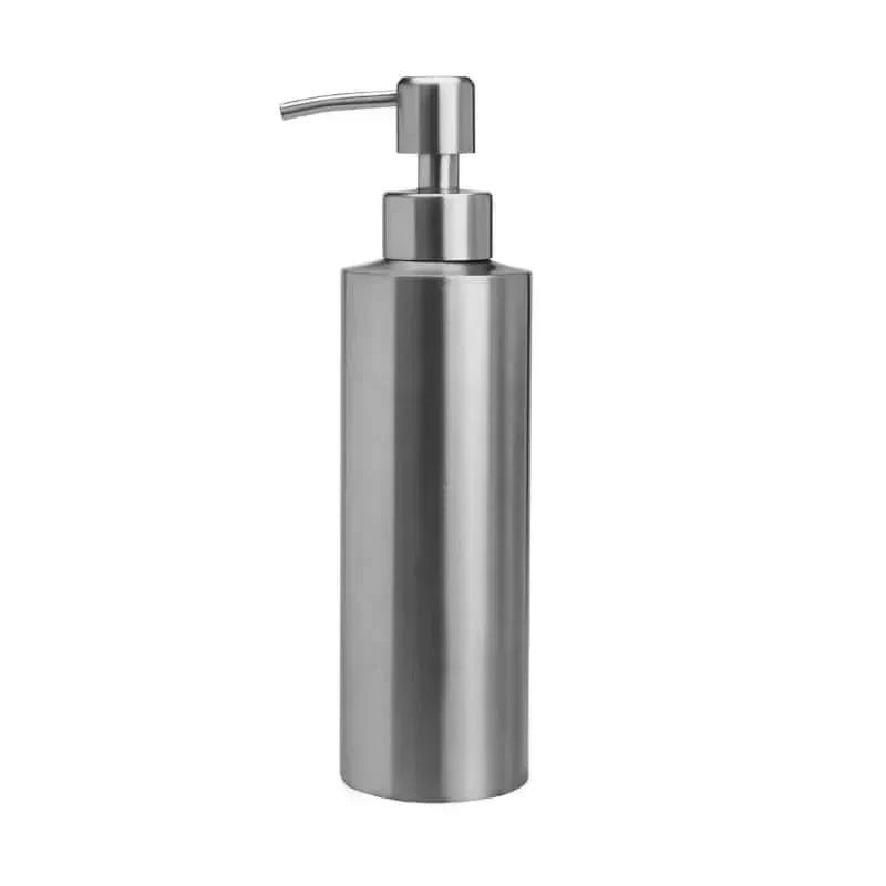 Elegant stainless steel hand pump soap dispenser 250ml/350ml/550ml