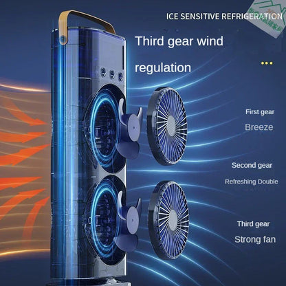 Portable Dual-Fan Cooling Spray Air Conditioner | Karnz