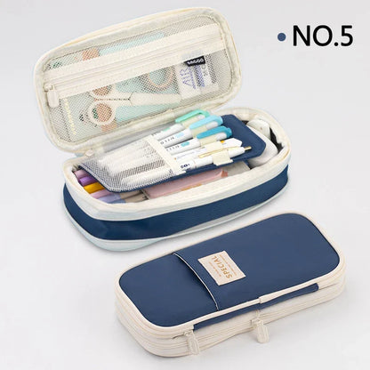 Skanto | Double Layer Pencil Case
