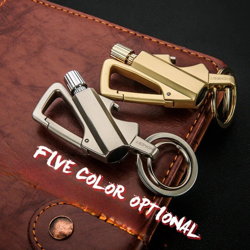 BowLift | FlareKey – Multifunction Keychain Lighter | Windproof Kerosene Lighter for Outdoor & Everyday Use