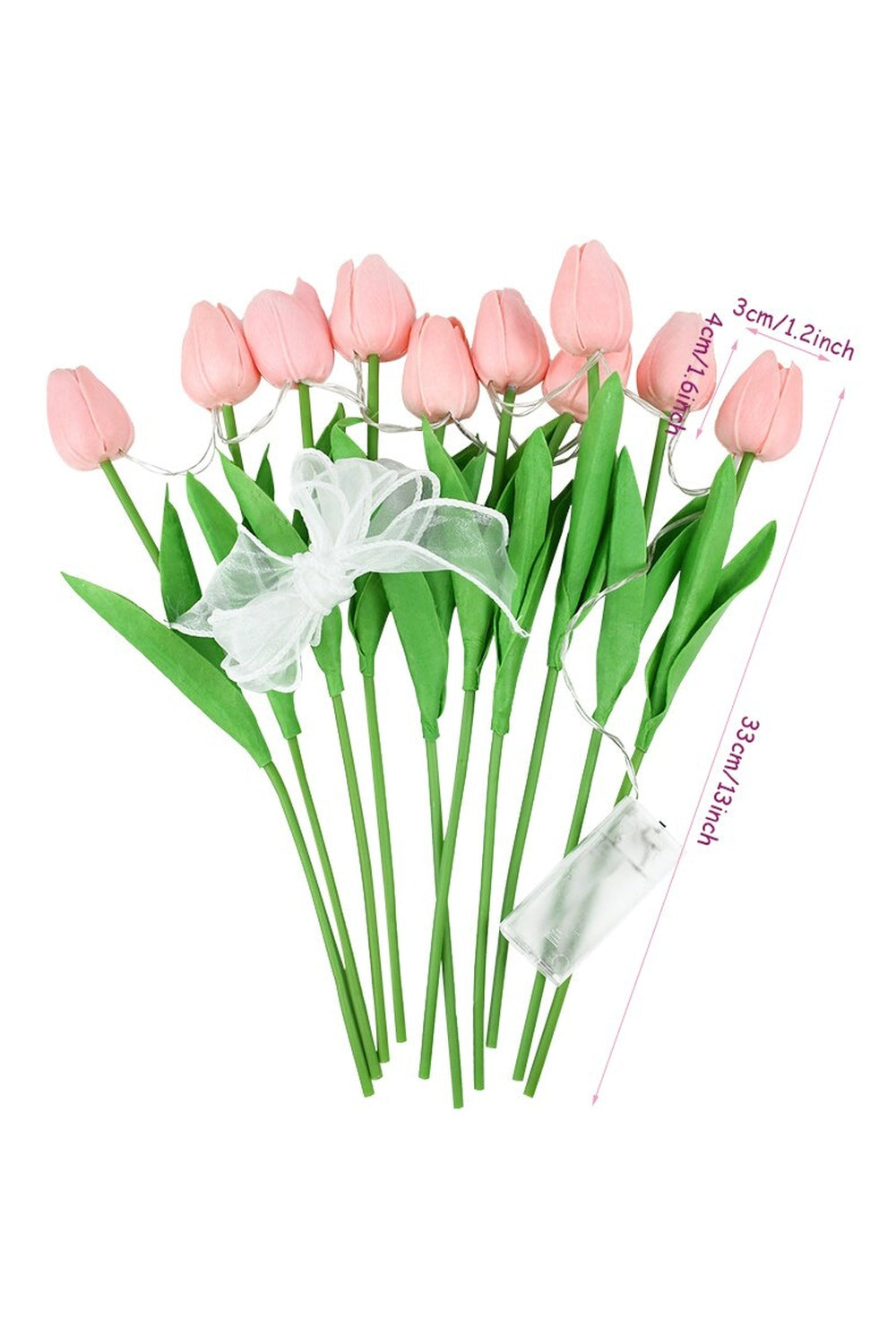 Tulip flower light bouquet | Bowlift