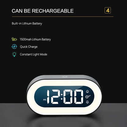 Vivolux | Digital alarm clock with night light - Lumino