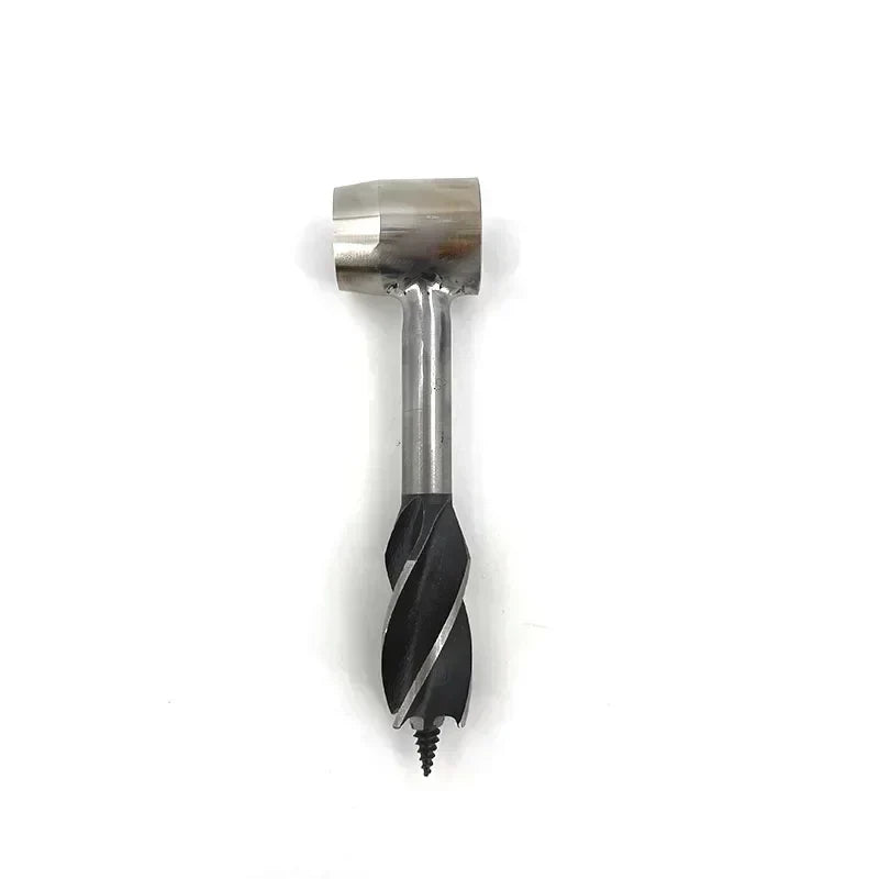 BowLift | Bushcraft Hand Drill FerroDrill | Outdoor Survival Tool | Robust Carbon Steel | 16.5 cm