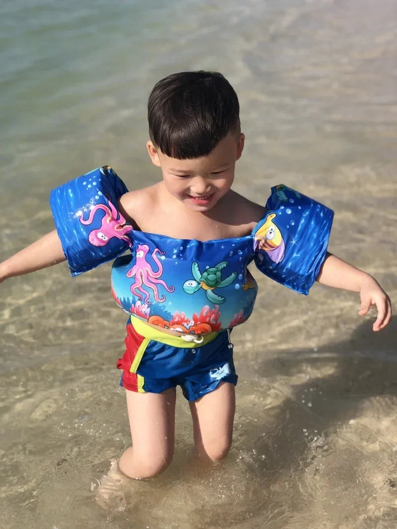 BowLift | FLOTTY Kids Swim Aid | Life Jacket with Arm Wings | Adjustable Double Buckle | For Children up to 25 kg