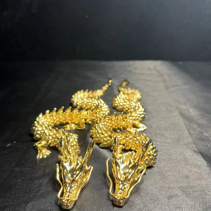 BowLift | Mystic Scales 3D Brass Dragon Home Decor