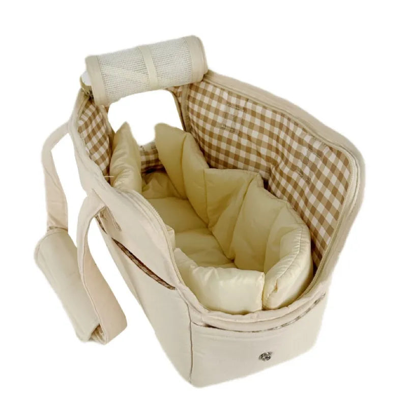 Norvo | LuxCarry – Durable & Safe Pet Carrier for Small Dogs & Cats | Lightweight, Breathable & Stylish
