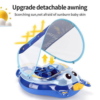 BowLift | Baby swimming ring AquaBear | Safe swimming fun for babies | For 6–36 months | Environmentally friendly PVC
